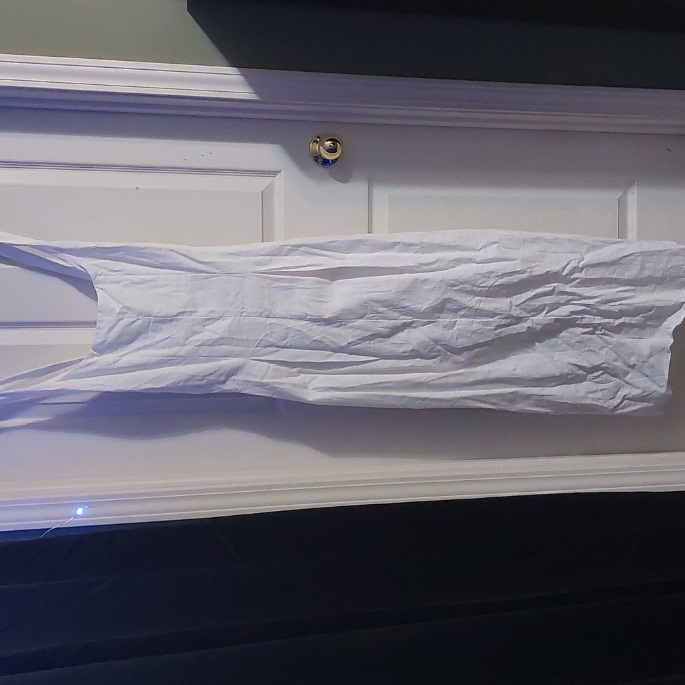 White Shein dress